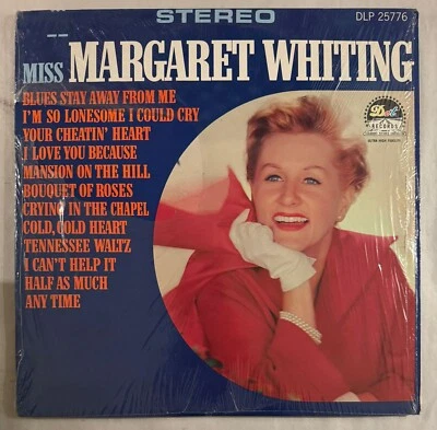 MARGARET WHITING – MISS MARGARET WHITING - DLP 25776 VINYL LP BLACK - VG+ - A3 Foto 1 de 2