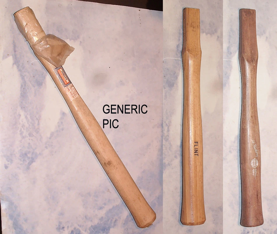 Nuevo martillo/hacha vintage con mango de madera dura de pedernal imperial Unbrako Foto 1 de 1