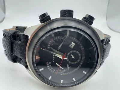 RELOJ ANDROID AD443 SMOKE SAVANT CRONÓGRAFO RETRÓGRADO 100m cuarzo suizo 48mm Foto 1 de 4