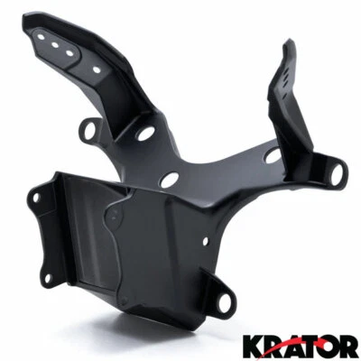 Soporte de capó de carenado delantero de soporte superior negro para Yamaha YZFR6 08-16 Foto 1 de 4
