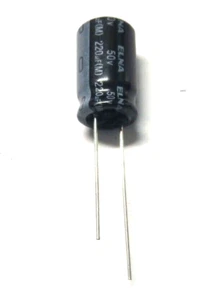 5X 220UF 50V ELNA ELEKTROLYTKONDENSATOR 105° D.10XH.11 Radial Nr.5 St. - Bild 1 von 1