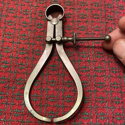 Pinza exterior Early The L. S. Starrett pierna plana EE. UU. 🇺🇸 Foto 1 de 4