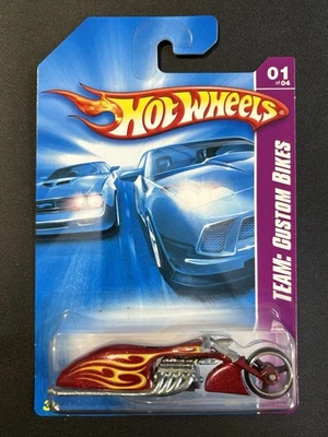 Hot Wheels Variations Motorcycle 2008 #149 Pit Cruisers Team: Custom Bikes L@@K - Image 1 of 4