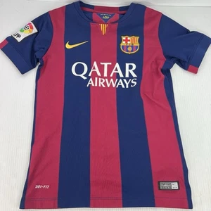Nike Dri-Fit FC Barcelona Licensed #11 Neymar Jr Jersey Youth S Blue/Maroon - Photo 1/13