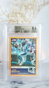 2019 Score Cam Newton SSP /10 First Down Refractor BGS 9.5 Gem Mint! Pop 1! - Picture 1 of 3