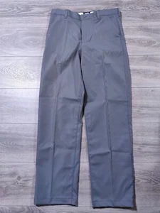 Lands End Pants Boys Size 20 Gray School Uniform 29" Inseam Active Chino Kids - Picture 1 of 8