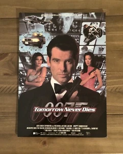 MGM 007 James Bond Tomorrow Never Dies Promo Display Board Mini Poster - Picture 1 of 2