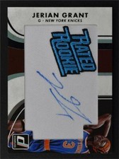 2015-16 Donruss Rated Rookie Signature Patches #28 Jerian Grant Auto - NM-MT