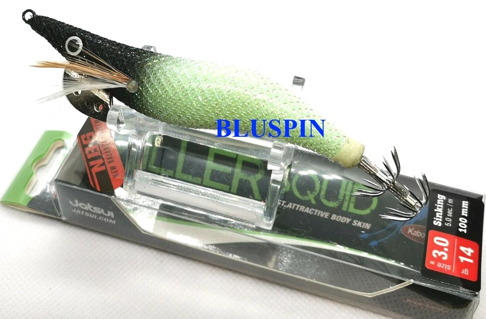 TOTANARA/SEPPIARA JATSUI KABO KILLER SQUID ULTIMATE SQUID JIG EGI 3.0 COL: SC05