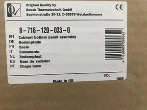 Worcester 87161200330 OBSOLETE CABINET BOTTOM PANEL ASSEMBLY - Picture 1 of 3