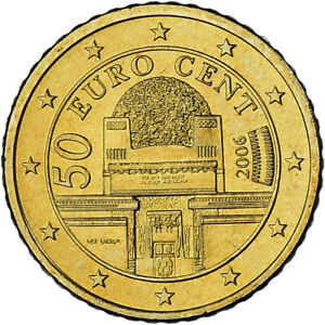 [#1183537] Autriche, 50 Euro Cent, 2006, Vienna, SPL, Laiton, KM:3087