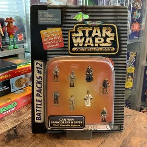 Galoob Star Wars Micro Machines Battle Packs 12 Catina Smuggler Sealed Retro New - Picture 1 of 2
