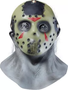 Venerdì 13 Jason Voorhees Deluxe Maschera in lattice sopra la testa - Foto 1 di 5