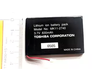 2 batterie nuove originali Toshiba Gigabeat F60/F40/F20/F10 MK11-2740 3,7 V~830 mAh - Foto 1 di 3
