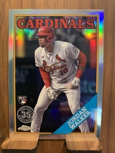 JORDAN WALKER 2023 TOPPS CHROME UPDATE 35th ANNIVERSARY #88CU-18 RC - Picture 1 of 2