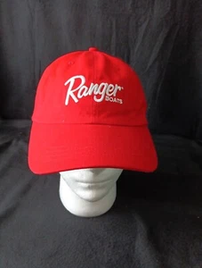 Ranger Boats Ball Cap Hat Adjustable Baseball Red - Picture 1 of 7