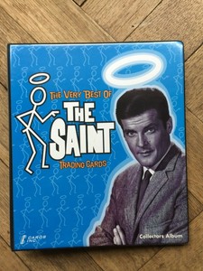 VERY BEST OF THE SAINT BINDER & MINI MASTER SET, ROGER MOORE, Cards Inc, 2003