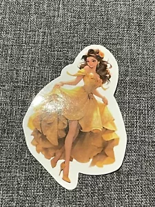 Disney SMALL cartoon STICKER STICKERS beauty and the beast belle - Picture 1 of 1