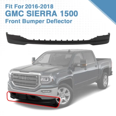 Front Lower Valance For 2016-2018 GMC Sierra 1500 2019 Limited Air Deflector - Imagem 1 de 4