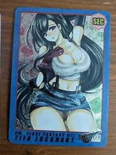 Tifa Final Fantasy Sexy Anime Waifu Doujin Girls Foil Art Card Secret Rare