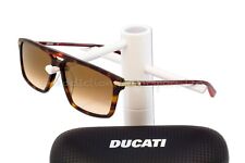 Ducati Single Spring Hinge Sunglasses, Tortoise, Brown Lens DA5008403-58