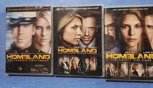 HOMELAND Seasons 1 2 3 (DVD) SEASONS 2,3 (EXCELLENT) Season 1 New - Picture 1 of 8