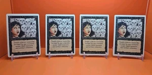 ⚫️⚫️⚫️ (4) 1994 MAGIC The Gathering FEAR REVISED 3RD EDITION PLAYED ⚫️⚫️⚫️3 - Picture 1 of 10