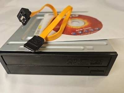 Samsung TS-H653 16X DVD+-RW SATA Burner Drive 黑色 — 第 1/4 张图片