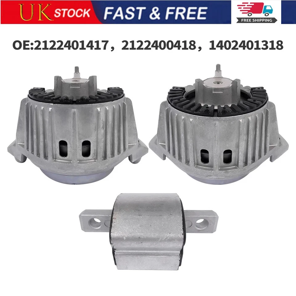 Engine Mounts & Transmission Mount for Mercedes-Benz E-Class W212 E 200 220 250 - Image 1 of 4