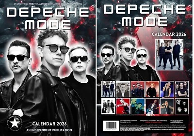 Depeche Mode A3 Calendar 2026 - By Dream
