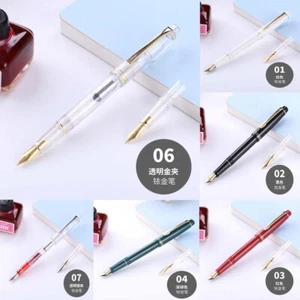 Pen Wing Sung 659 Acrylic Fountain 2 Nibs Extra Fine 0.38/0.5mm Students Writing - Picture 1 of 17