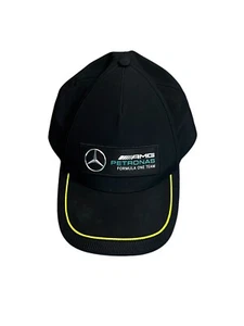 Mercedes Benz AMG Petronas F1 Racer Hat -Black Puma Adjustable Cap - Picture 1 of 3