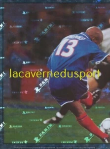 461 FRANCE Vs ITALY 2-1 FOIL # EURO 2000 STICKER PANIN FOOT 2000 2001 - Picture 1 of 1