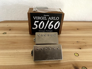 50/60 Virgil Arlo PAF Humbucker Set. Tone Specific Black Label.