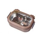 Stainless Steel Lunch Container Cartoon Fresh Box Lunch Box  Camping