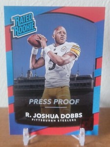 2017 Donruss #331 * Rated Rookie * Press Proof Red * R. Joshua Dobbs 