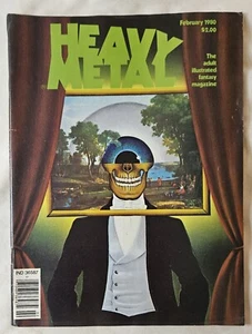 Heavy Metal Magazine February 1980 Moebius Corben Couratin Burns - Picture 1 of 2