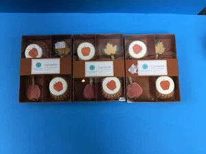 3pks NIB MARTHA STEWART HARVEST CUPCAKE LINERS & TOPPERS COLLECTION,Fall,Apples! - Picture 1 of 8