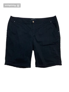 Bermuda nero Lane Bryant donna taglia 28 più pantaloncini - Foto 1 di 9