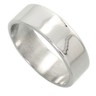 PLAIN BAND THUMB RINGS 6mm Wide - 925 STERLING SILVER IN SIZES T,U,V,W,X,Y - Foto 9