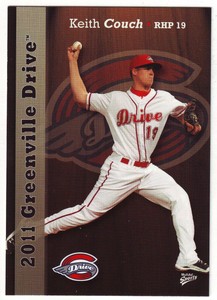2011 MultiAd Greenville Drive Keith Couch #11 - Boston Red Sox