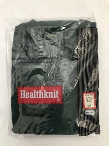 vintage healthknit crewneck sweatshirt youth size XL 18-20 deadstock NIP 80s NOS - Picture 1 of 8