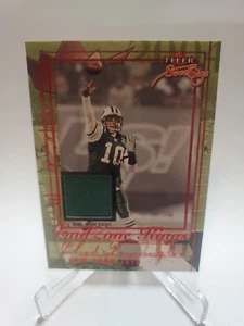 Fleer Sweet Sigs 2004 Chad Pennington Jets End Zone King Green Swatch - Imagen 1 de 2