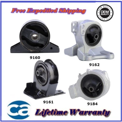 Motor Motor y transmisión. Juego de montaje 4 piezas para Mitsubishi Galant, Eclipse 2,4 L Foto 1 de 4