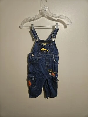 Mono vaquero Tuff Guys ropa deportiva niño pequeño en construcción talla 2T Foto 1 de 4