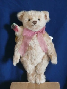Steiff Bear Mohair Humming Along with humming bird LE# 292 682865 NEW - Picture 1 of 12