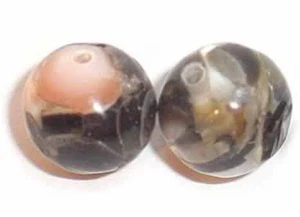 Muschel Perlen. Perlmutt in Resin. 7mm. Strang - Bild 1 von 1