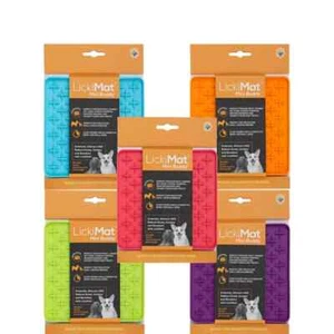 Alfombra de alimentación lenta LickiMat Mini Buddy para perros perfecta para golosinas para mascotas - Imagen 1 de 18