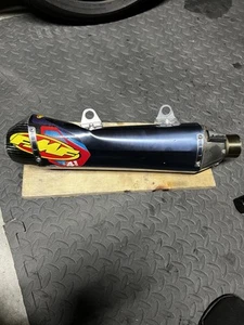 FMF Factory-4.1 RCT Anodized Titanium Silencer with Carbon End Cap ( damaged ) - Picture 1 of 8