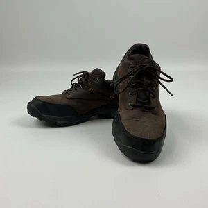 New Balance 1069 Mens Hiking Shoes 9.5 Trail Waterproof Brown Gore-Tex Rugged - Picture 1 of 9